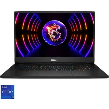 Laptop MSI Gaming 17.3'' Titan GT77 HX 13VI, UHD 144Hz MiniLED, Procesor Intel® Core™ i9-13980HX (36M Cache, up to 5.60 GHz), 64GB DDR5, 2x 2TB SSD, GeForce RTX 4090 16GB, Win 11 Home, Core Black