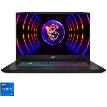 Laptop MSI Gaming 17.3'' Katana 17 B13VFK, FHD 144Hz, Procesor Intel® Core™ i7-13620H (24M Cache, up to 4.90 GHz), 16GB DDR5, 1TB SSD, GeForce RTX 4060 8GB, No OS, Black