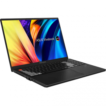 Laptop ASUS 16'' Vivobook Pro 16X N7601ZM, WQXGA 165Hz, Procesor Intel® Core™ i7-12700H (24M Cache, up to 4.70 GHz), 16GB DDR5, 1TB SSD, GeForce RTX 3060 6GB, Win 11 Pro, 0°Black