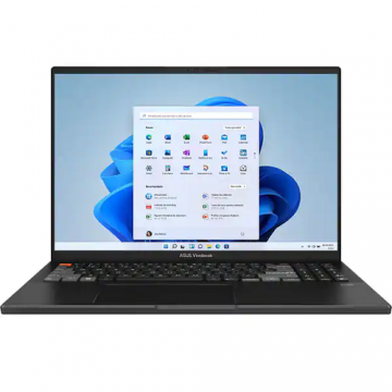 Laptop ASUS 16'' Vivobook Pro 16X OLED N7601ZW, 4K, Procesor Intel® Core™ i9-12900H (24M Cache, up to 5.00 GHz), 32GB DDR5, 1TB SSD, GeForce RTX 3070 Ti 8GB, Win 11 Pro, 0°Black