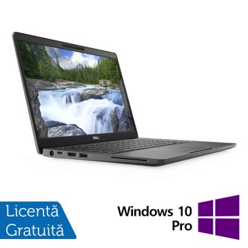 Laptop Refurbished DELL Latitude 5300, Intel Core i5-8350U 1.70 - 3.60GHz, 8GB DDR4, 240GB SSD M.2, 13.3 Inch Full HD + Windows 10 Pro