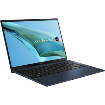 Ultrabook ASUS 13.3'' Zenbook S 13 OLED UM5302TA, 2.8K Touch, Procesor AMD Ryzen™ 7 6800U (16M Cache, up to 4.7 GHz), 16GB DDR5, 1TB SSD, Radeon 680M, Win 11 Pro, Ponder Blue