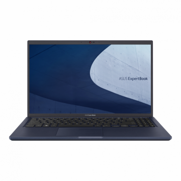 Ultrabook ASUS 15.6'' ExpertBook B1 B1500CEAE, FHD, Procesor Intel® Core™ i3-1115G4 (6M Cache, up to 4.10 GHz), 8GB DDR4, 256GB SSD, GMA UHD, No OS, Star Black