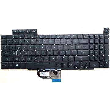 Tastatura Asus Rog V172462A iluminata layout US fara rama enter mic