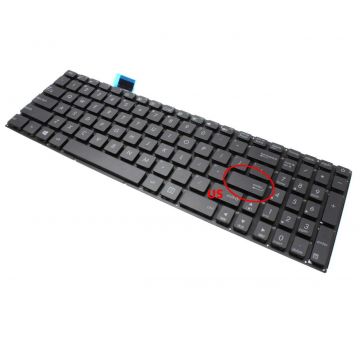 Tastatura Asus K542UR layout US fara rama enter mic