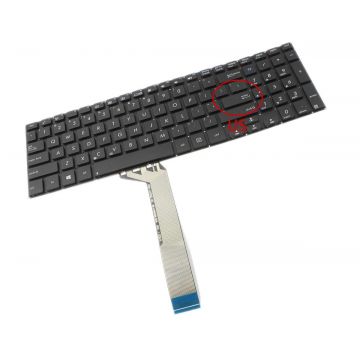 Tastatura Asus V551LA layout US fara rama enter mic