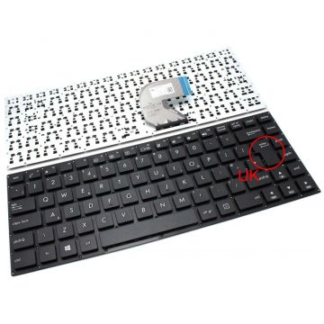 Tastatura Asus VivoBook E403SA layout UK fara rama enter mare