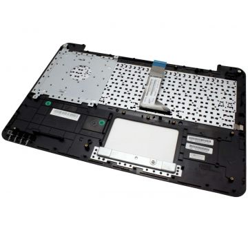Tastatura Asus X554L Neagra cu Palmrest rosu