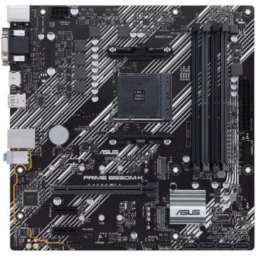 Placa de baza ASUS PRIME B550M-K, AMD B550, AM4, mATX