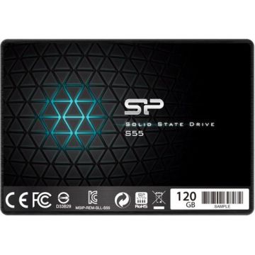 SSD Silicon Power Slim S55 Series, 120GB, 2.5inch, Sata III 600