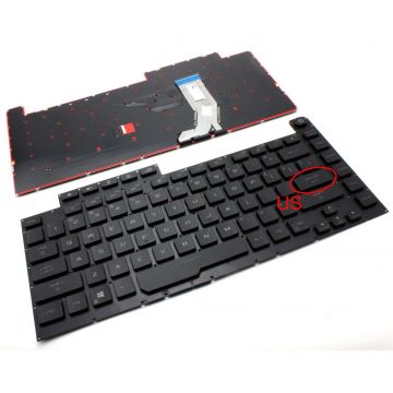 Tastatura Asus 0KNR0-4614US00 iluminata layout US fara rama enter mic