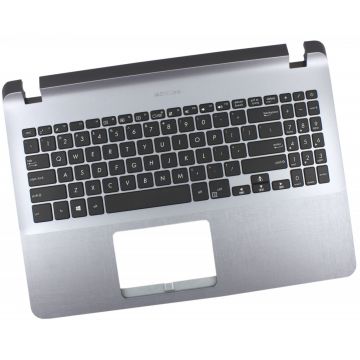 Tastatura Asus 13N1-3XA0331 Neagra cu Palmrest Gri