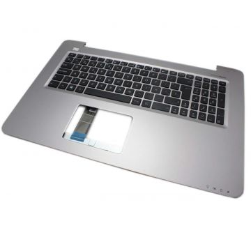 Tastatura Asus 13NB0A03AM0101 Neagra cu Palmrest Gri