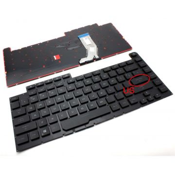 Tastatura Asus ROG STRIX G512LU iluminata layout US fara rama enter mic