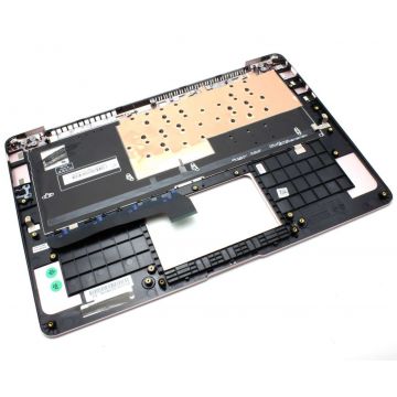 Tastatura Asus ZenBook UX430UN Neagra cu Palmrest Roz iluminata backlit