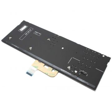 Tastatura Dark Blue Asus Zenbook UX333FA iluminata layout US fara rama enter mic