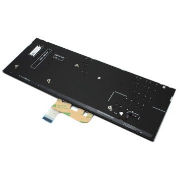 Tastatura Glossy Blue Asus Zenbook UX333F iluminata layout US fara rama enter mic