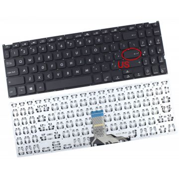 Tastatura Neagra Asus 0KN1-AH5BG12 layout US fara rama enter mic
