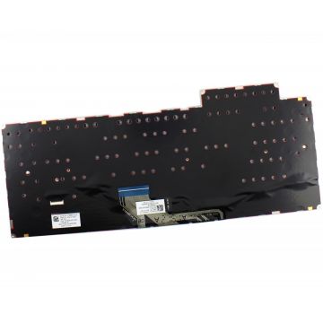 Tastatura Neagra Asus 0KNR0-461FND00 iluminata RGB layout US fara rama enter mic