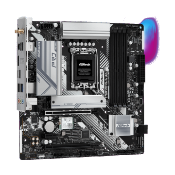 Placa de baza ASRock B760M Pro RS/D4 WiFi, Intel B760, LGA 1700, mATX