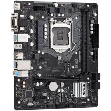 Placa de baza ASRock H470M-HDV/M.2, socket 1200, Intel H470, DDR4, mATX