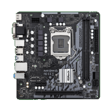 Placa de baza ASRock H510M-HDV R2.0, Intel H510, LGA 1200, mATX