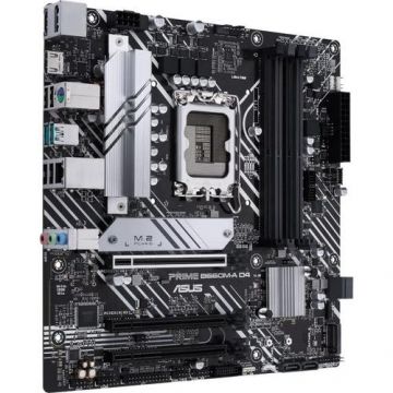 Placa de baza ASUS PRIME B660M-A D4, Intel B660, LGA 1700, mATX