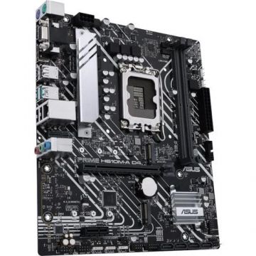 Placa de baza ASUS PRIME H610M-A D4-CSM, Intel H610, LGA 1700, mATX