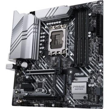 Placa de baza ASUS PRIME Z690M-PLUS D4, Intel Z690, LGA 1700, mATX