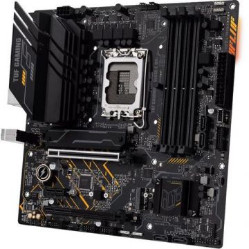 Placa de baza ASUS TUF GAMING B660M-E D4, Intel B660, LGA 1700, mATX