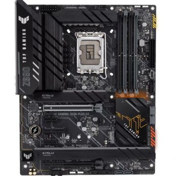 Placa de baza ASUS TUF GAMING Z690-PLUS D4, Intel Z690, LGA 1700, ATX