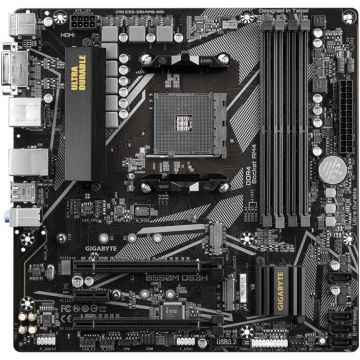 Placa de baza Gigabyte B550M DS3H , Socket AM4