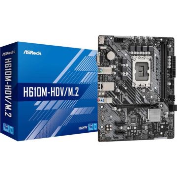 Placa de baza H610M-HDV/M.2 D4, LGA 1700