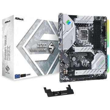 Placa de baza Z690 Steel Legend D4, LGA 1700