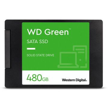 SSD 480GB, Green, SATA3, 6 Gb/s, 7mm