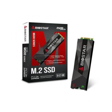 SSD Biostar M500, M.2 NVMe v1.2, 512GB, PCI-E Gen3x2