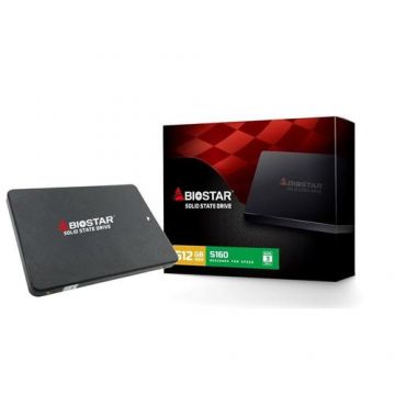 SSD Biostar S160, 512GB, SATA-III, 2.5 inch