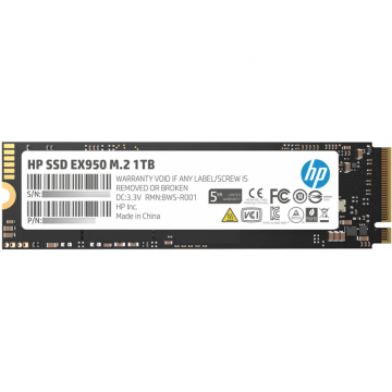 SSD EX950 1TB, M.2 PCIe Gen3 x4 NVMe, 3500/2900 MB/s, IOPS 410/370K