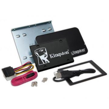 SSD Kingston KC600 256GB, SATA-III, 2.5inch, Upgrade Bundle Kit