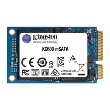 SSD Kingston KC600 256GB SATA III mSATA
