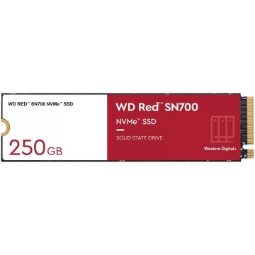 SSD NAS Red SN700 250GB M.2 2280, PCIe Gen3 x4 NVMe
