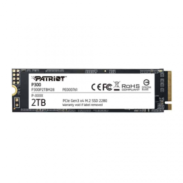 SSD Patriot P300 2TB, PCI Express 3.0 x4, M.2 2280