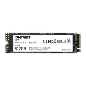 SSD Patriot P300 512GB, PCI Express 3.0 x4, M.2 2280