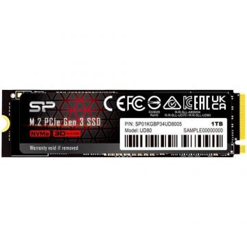 SSD Silicon Power UD80, 1TB, NVMe, M.2
