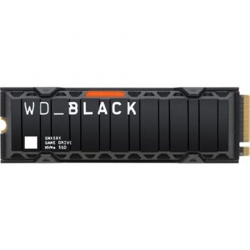 SSD Western Digital Black SN850X Heatsink 1TB PCI Express 4.0 x4 M.2 2280