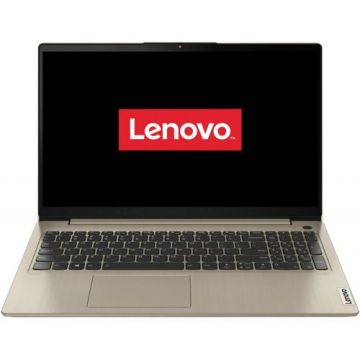 Laptop Lenovo Ideapad 3 15ITL6 (Procesor Intel® Core™ i5-1135G7 (8M Cache, up to 4.20 GHz) 15.6inch FHD, 8GB, 256GB SSD, Intel® Iris Xe Graphics, Crem)