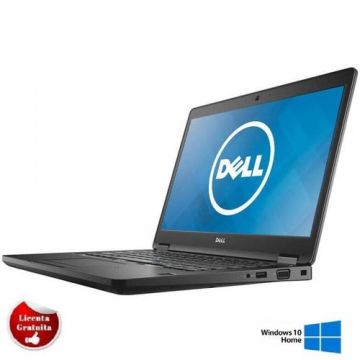 Laptop Refurbished Dell Latitude 5480 Intel Core i5-6300U 2,6GHz 8GB DDR4 256GB PCIe M.2 NVMe 14inch Webcam Windows 10 Home Preinstalat