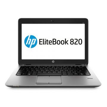 Laptop Refurbished HP Elitebook 820 G2, Intel Core i5-5200U 2.20GHz, 8GB DDR3, 120GB SSD, 12.5 Inch, Webcam