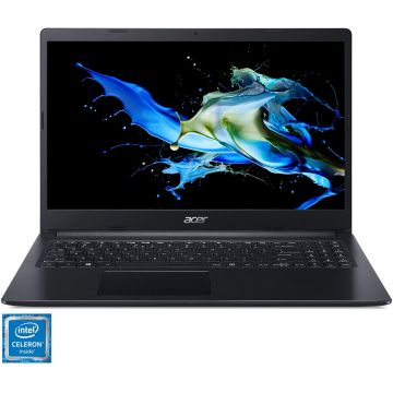 Laptop Acer Extensa 15 EX215-31 cu procesor Intel® Celeron® N4020 pana la 4.20 GHz, 15.6'', Full HD, 4GB DDR4, 256GB SSD, Intel® UHD Graphics 600, No OS, Black