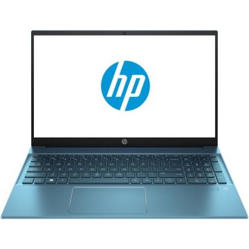 Laptop HP Pavilion 15-eh2012nq cu procesor AMD Ryzen™ 5 5625U pana la 4.30 GHz, 15.6, Full HD, IPS, 16GB, 1TB SSD, AMD Radeon™ Graphics, Free DOS, Fog Blue